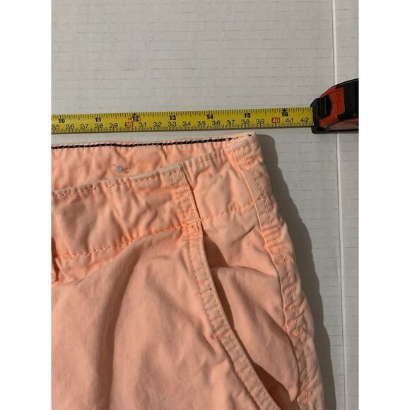 American Eagle Shorts Mens 32 Pink Peach Prep Fit Flat Front - Picture 9 of 13